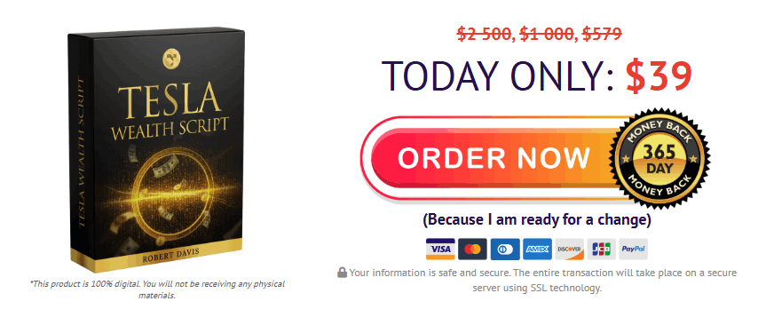 Tesla Wealth Script Order Now